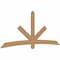 Ekena Millwork Alberta Timber Gable Bracket, Western Red Cedar, 108"W x 45"H x 1 1/2"D x 5 1/2"F, 10/12 Pitch GBW108X45X0206ALB00SWR - alternate 3